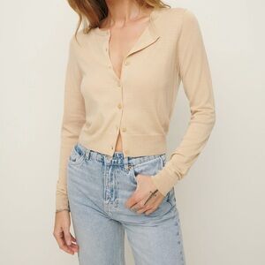 Reformation Bernadette Cardigan